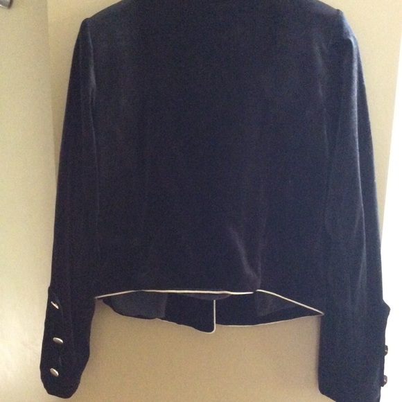 Black Velvet Blazer - Picture 4 of 4